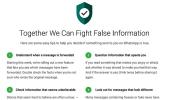 WhatsApp's 10 easy tips to spot fake news, hoax