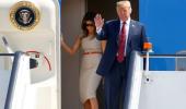 The Donald is here! Trump arrives in London on maiden visit to UK