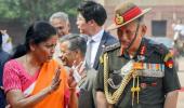 Indian military is fit and ready: Sitharaman