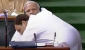 'Immature', 'dramebaazi': BJP pounces on Rahul's hug