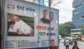 Will win with love: Posters of Rahul hugging PM Modi in Mumbai