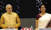 Modi, Sitharaman go into huddle over stimulus package