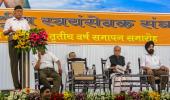 How Pranab played it safe in Nagpur