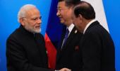 PM Modi, Pak President shake hands at SCO Summit