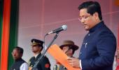 Conrad Sangma sworn-in as Meghalaya CM