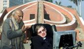 PHOTOS: When Hawking visited India