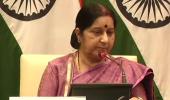 We did not keep anyone in dark, says Swaraj; slams Congress