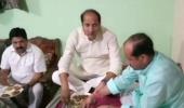 UP minister goes to Dalit home 'uninvited' for dinner, orders food from outside