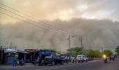 PHOTOS: Dust storm sweeps over Delhi, NCR, Rajasthan