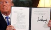 Trump dumps 'rotten' Iran nuclear deal