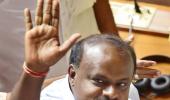 Kumaraswamy warms up to BJP, attacks Congress over 'transfer business'