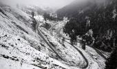 PHOTOS: Kashmir receives season's 1st snowfall