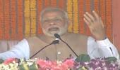 Cong supports 'urban Maoists', insults tribals: PM in Chhattisgarh