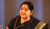 Sushma, Pak Min spat over abduction of 2 Hindu girls