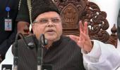 J-K Guv backs 'kill those who looted Kashmir' comment