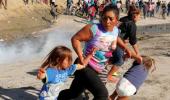 Showdown at Mexican border: US agents fire tear gas at migrants