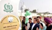 Pak PM lays foundation for Kartarpur Corridor