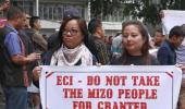 Mizoram CEO leaves for Delhi on EC summons; protests called off