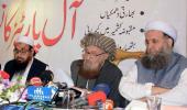 Imran Khan's minister shares stage with terrorist Hafiz Saeed