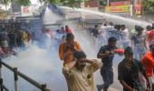 Sangh protest against Sabarimala verdict turns violent