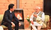 PHOTOS: Japanese PM plays perfect host to 'dependable friend' Modi