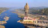 PHOTOS: The Statue of Unity towers over all