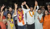 ABVP wins big in DUSU polls amid EVM row