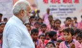 On 68th birthday, Modi gives pep talk to young school children in Varanasi