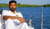 Indian Navy sailor rescued 3 days after his boat was damaged in storm