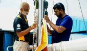 'Abhilash Tomy is very comfortable at sea'