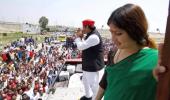 Dimple Yadav files nomination from Kannauj