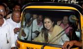 PHOTOS: Mumbai's mulgi Urmila on the campaign trail