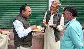 PHOTOS: Doval shares a meal with Kashmiris in Shopian