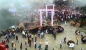 100 injured in 10 minutes during U'khand stone-pelting festival