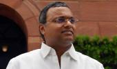 Father arrested to divert from Article 370: Karti