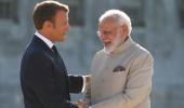 Modi holds talks with French President Macron