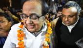 After 105 days, Chidambaram walks out of Tihar