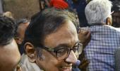 Happy to breathe air of freedom: Chidambaram