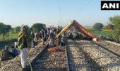 Gujjars on dharna on rail tracks in Rajasthan over quota