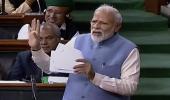 In his final address to 16th LS, Modi mocks Rahul over Rafale, hug