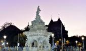 PHOTOS: Renovated Flora Fountain in South Mumbai unveiled