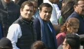 R-Day parade: After 2018 fiasco, Rahul gets front row seat with Gadkari