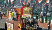 PHOTOS: R-Day parade pays tribute to Mahatma Gandhi