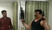 Watch: Uttarakhand BJP MLA dances with guns in hands