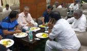 PHOTOS: Cong orders food for BJP 'friends' in K'taka