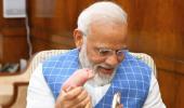 Modi has 'aww' moment with baby in Parliament