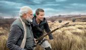 Modi turns adventurous, to appear on Man vs Wild show