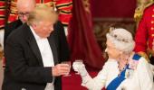 PHOTOS: Trumps attend state banquet hosted by Queen