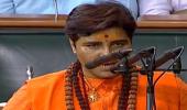 Pragya creates row with her name during oath taking