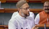 How Owaisi reacted to 'Jai Shri Ram' chants in LS